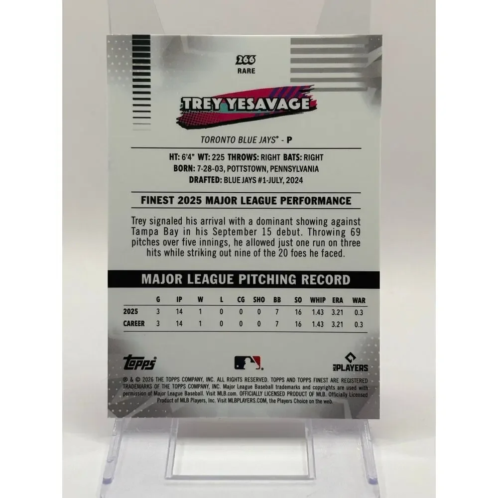 Topps thank you